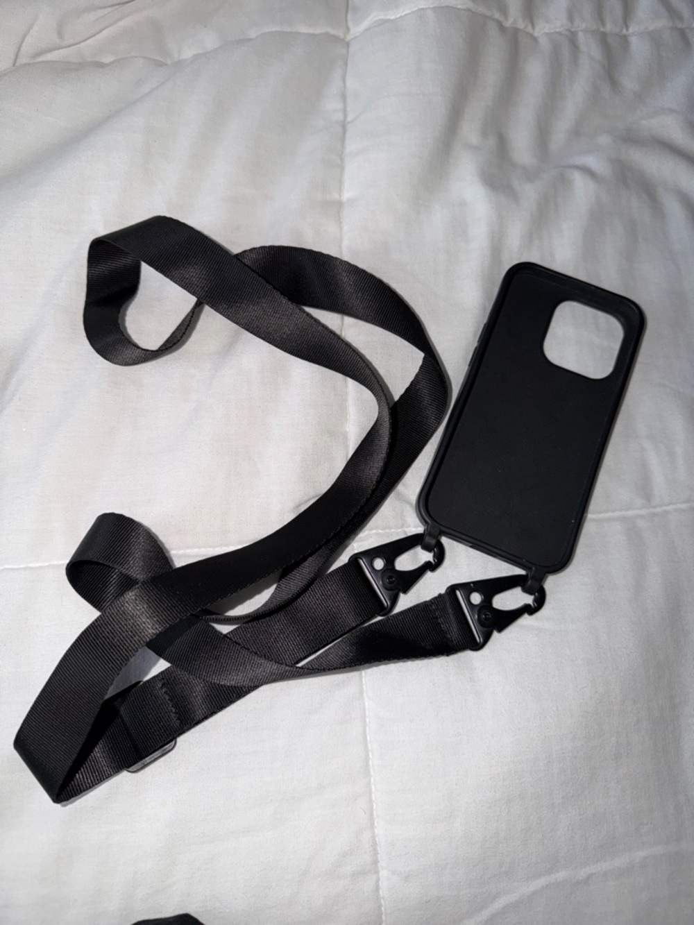 iPhone 14 Pro Phone Crossbody Lanyard Case with Detachable Clips